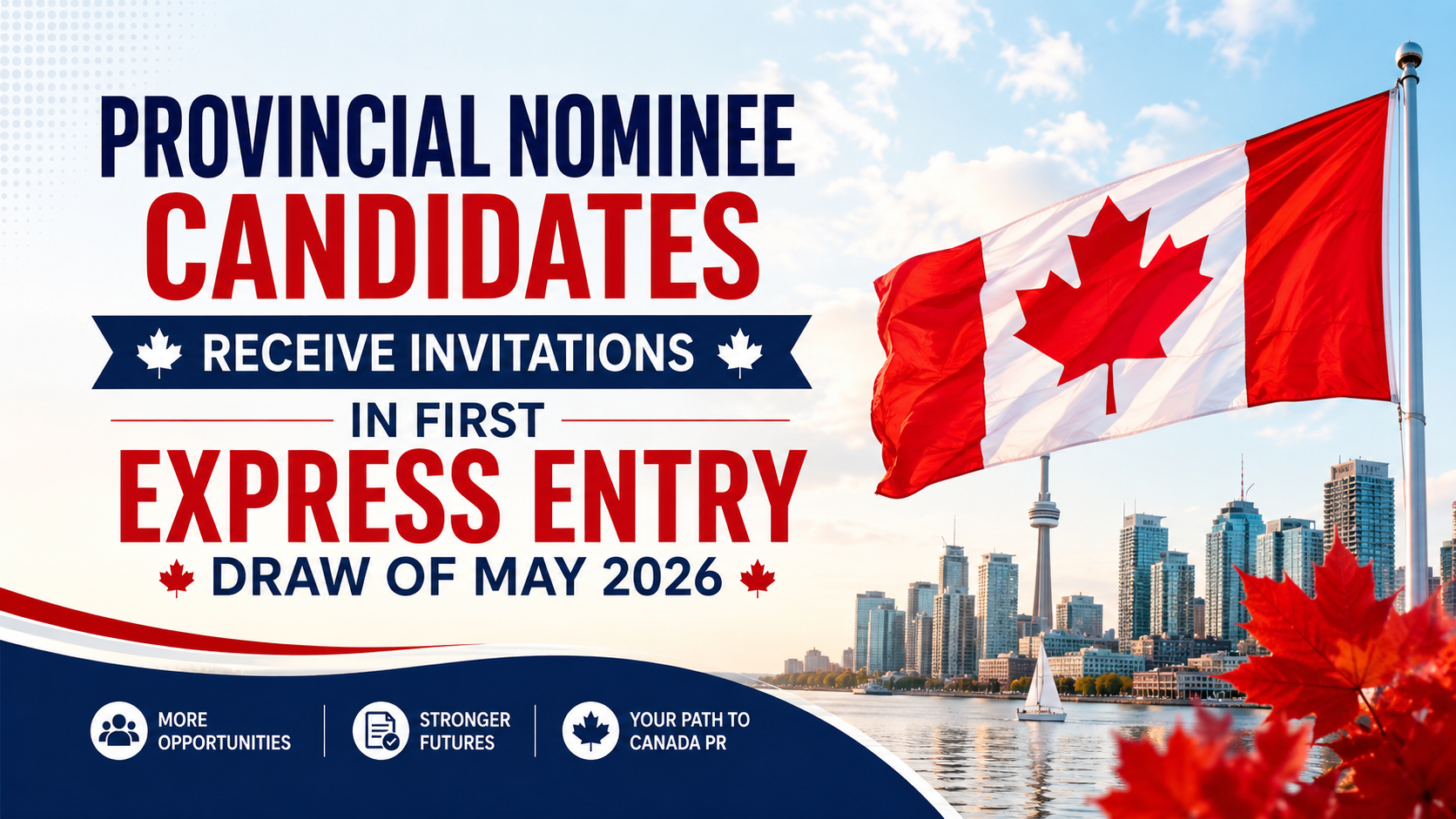 Provincial Nominee Candidates Receive Invitations in First Express Entry Draw of May 2026